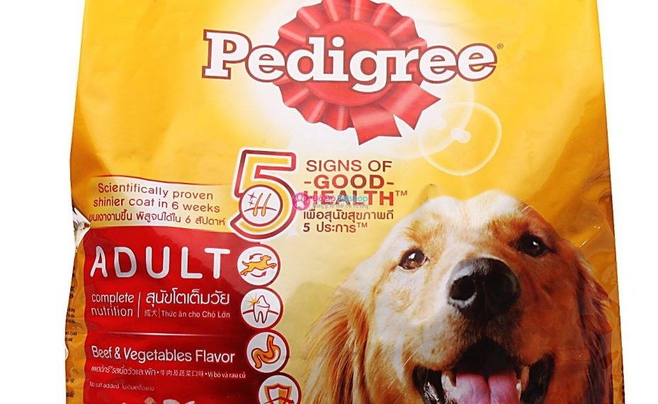 Pedigree là thương hiệu thức ăn cho chó cảnh nổi tiếng